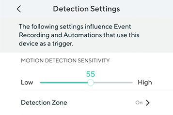 Increase Your Camera’s Motion Detection Sensitivity